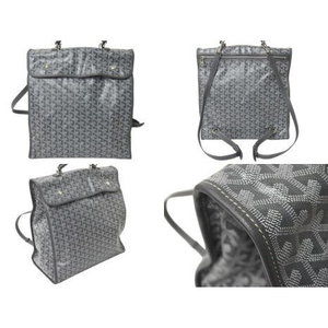 Goyard Backpack Saint Leger Gray Leather
